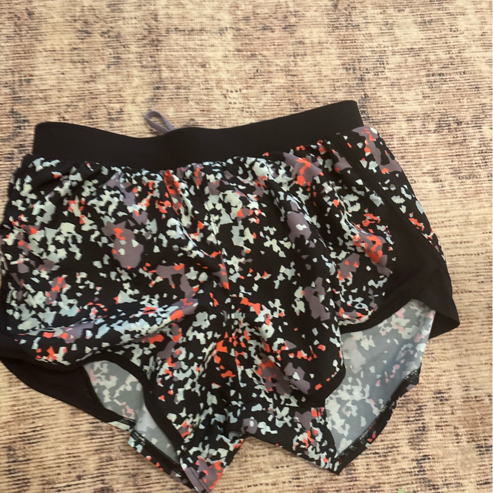 Under armor athletic multi color shorts